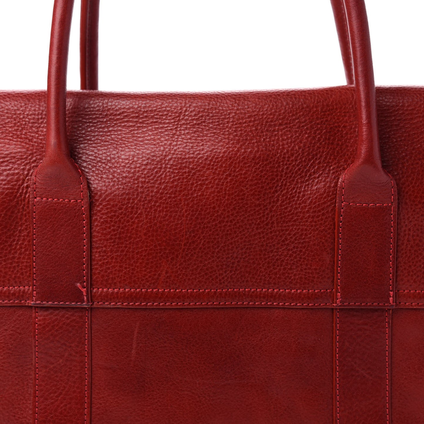 Natural Vegetable Tanned Bayswater Poppy Red
