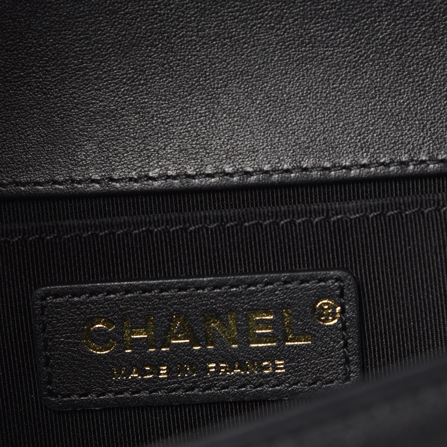 Chanel Lambskin Quilted Medium Boy Flap Black 6 of 12