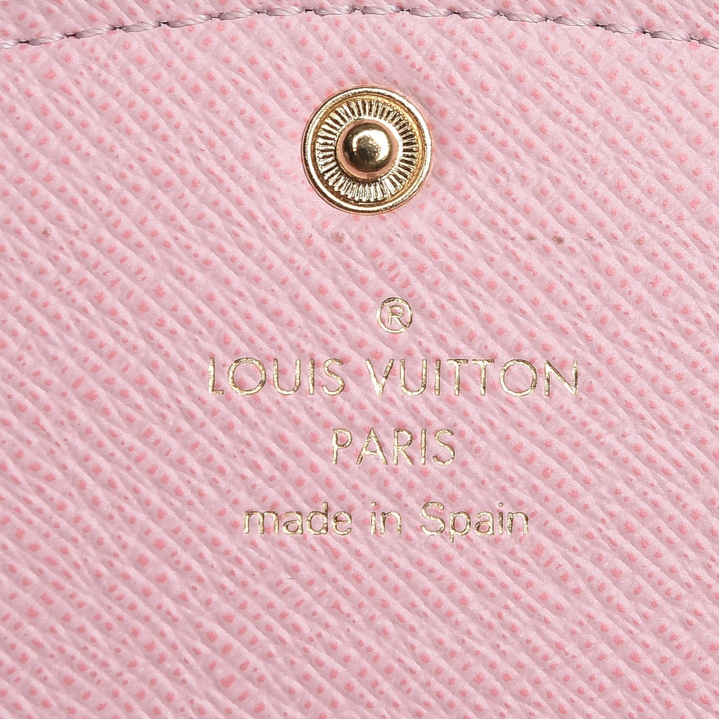 Monogram Rosalie Coin Purse Rose Ballerine