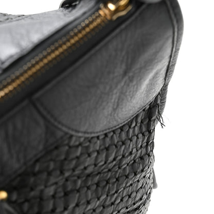 Balenciaga Agneau Laser Cut Cross Classic Gold Hardware Work Grey 11 of 11