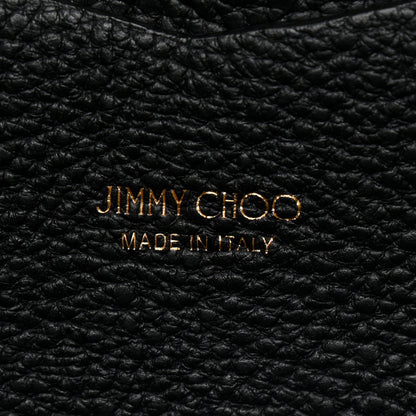 Jimmy Choo Grained Calfskin Tote Black 6 of 9