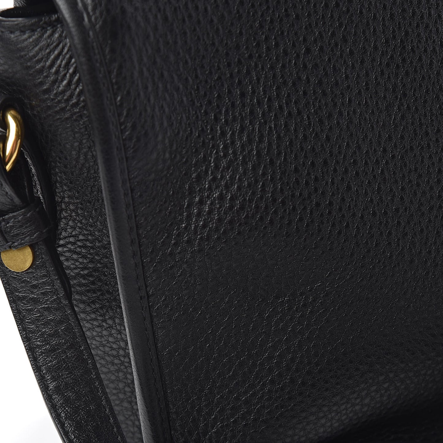 Vitello Phenix Crossbody Bag Black
