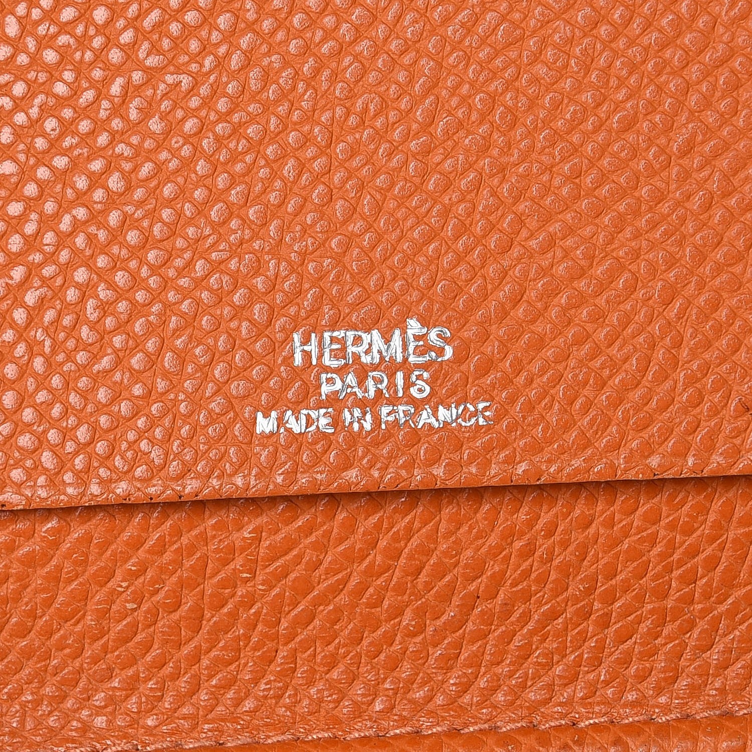 Hermes Epsom Vision II Agenda Cover Orange 6 of 9
