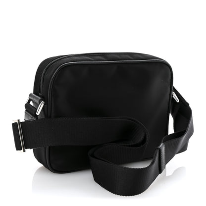 Prada Tessuto Nylon Saffiano Logo Camera Bag  Black 3 of 11