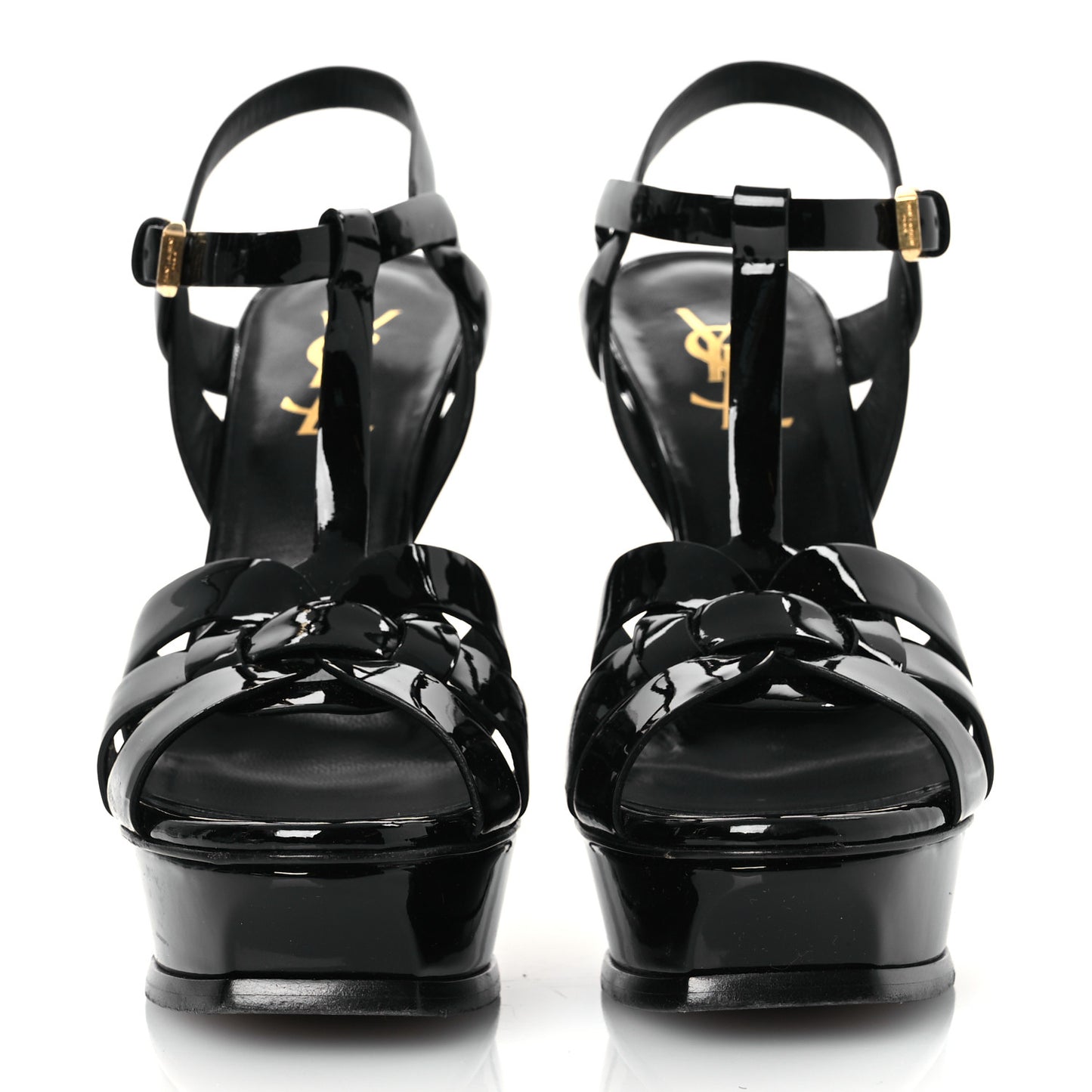 Patent Tribute 105 Platform Sandals 37 Black