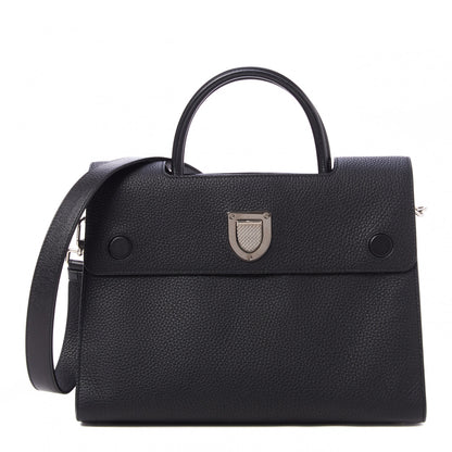 Christian Dior Bullcalf Medium Diorever Flap Black 1 of 9
