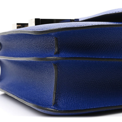 Hermes Epsom Constance 24 Bleu Electrique 10 of 10