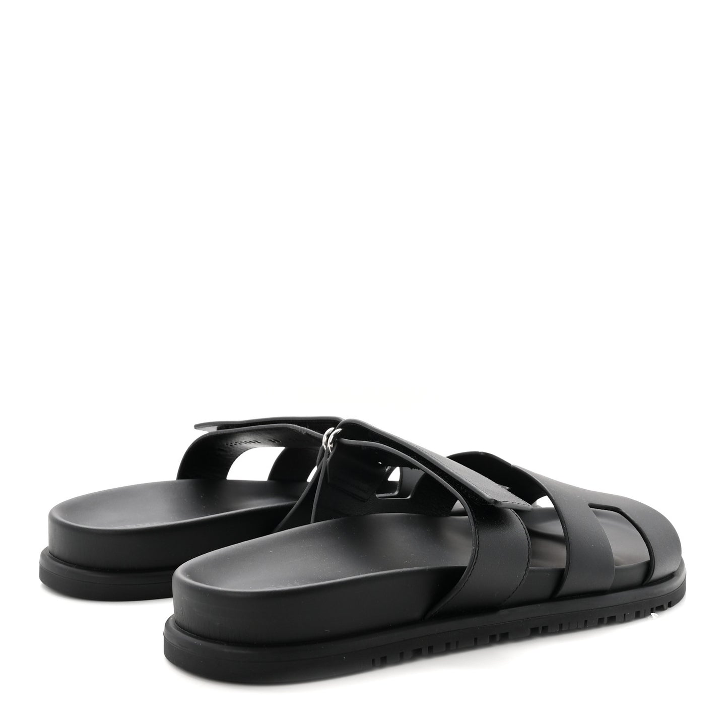 Calfskin Womens Chypre Sandals 39 Black