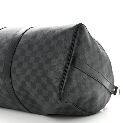Louis Vuitton Damier Graphite Keepall Bandouliere 45 9 of 16