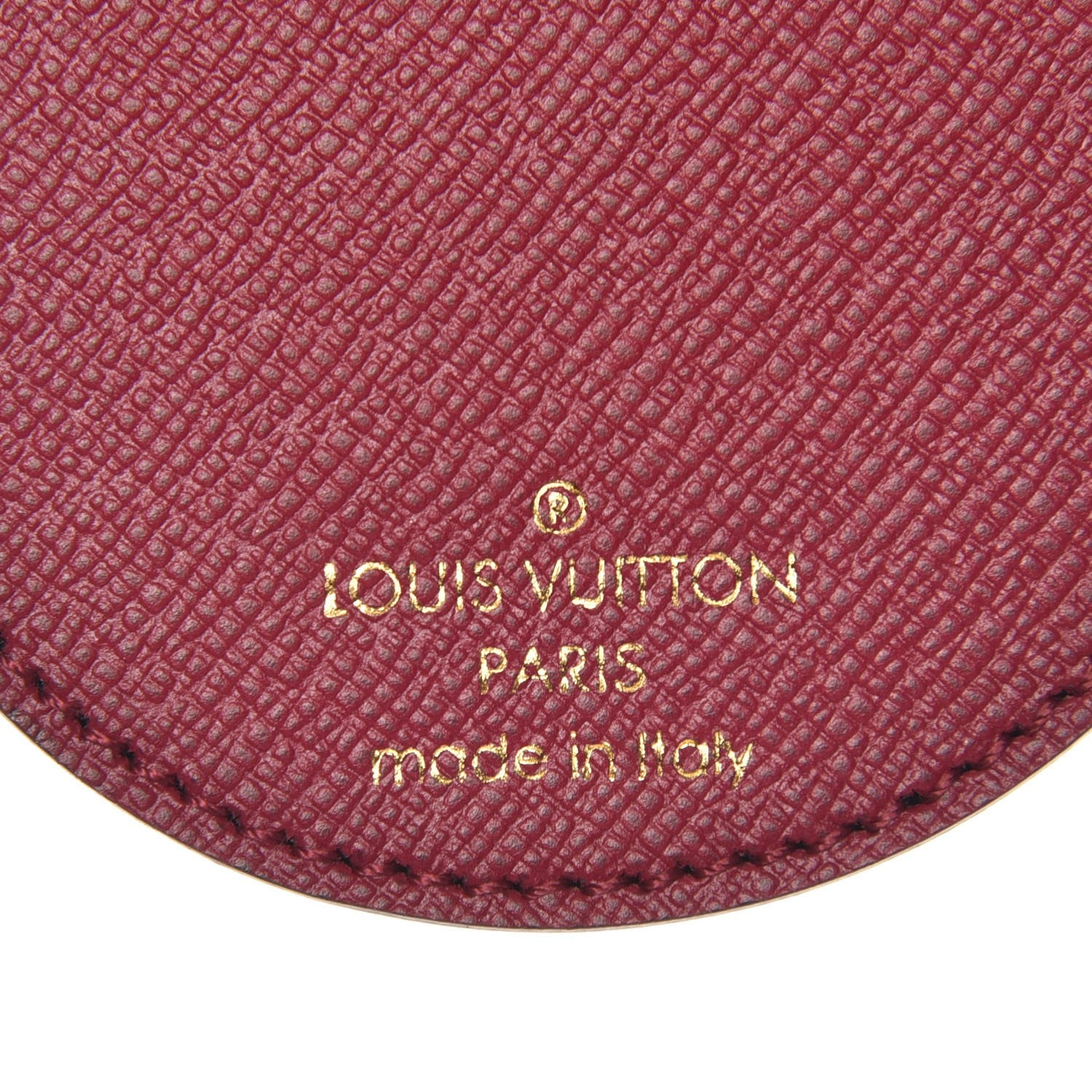 Louis Vuitton Monogram Illustre Multi V Bag Charm Key Ring Fuchsia 4 of 4