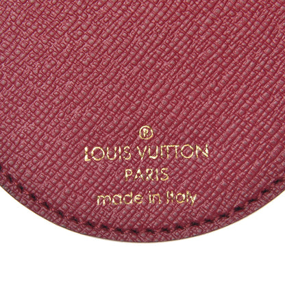 Louis Vuitton Monogram Illustre Multi V Bag Charm Key Ring Fuchsia 4 of 4