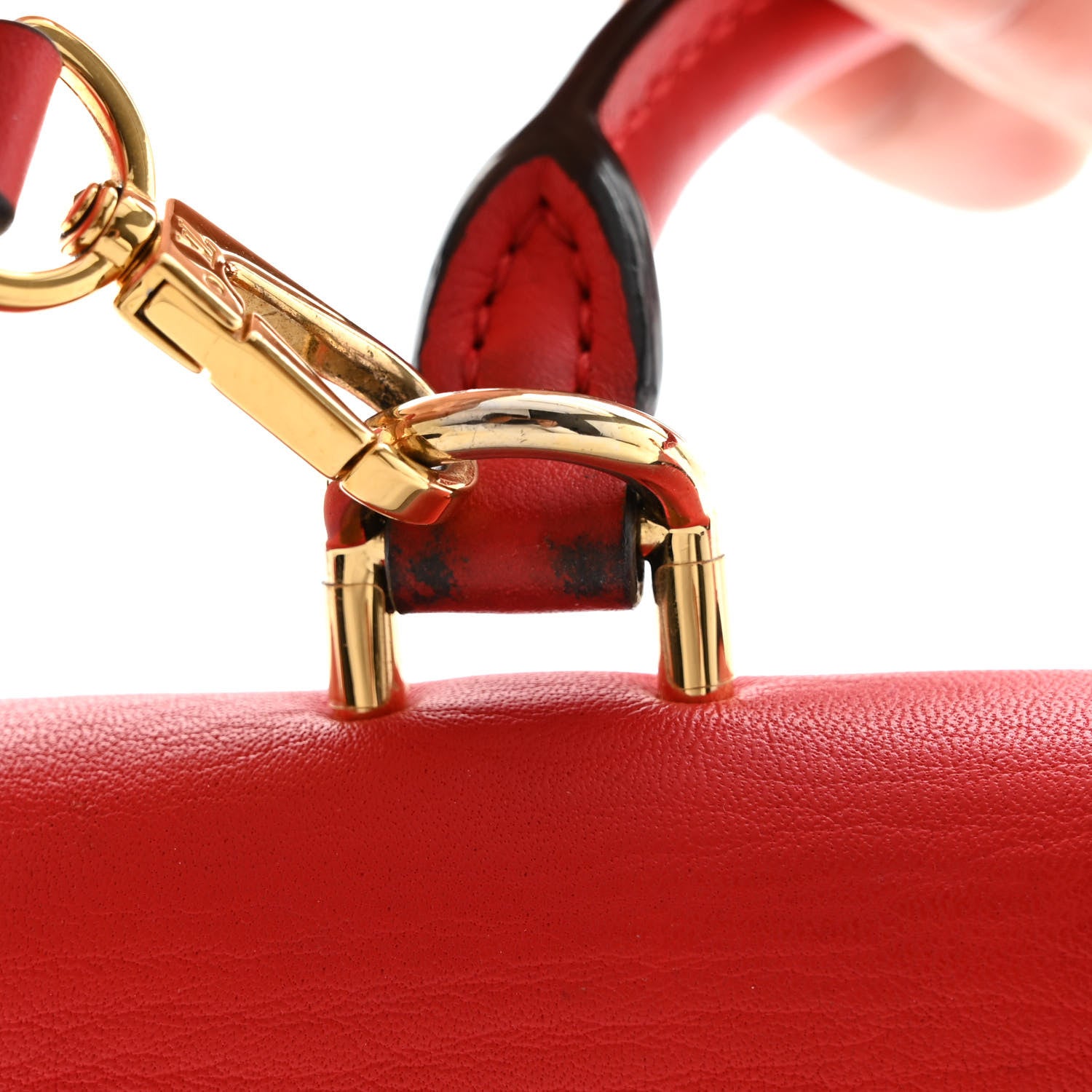 Louis Vuitton Monogram Locky BB Coquelicot 14 of 15