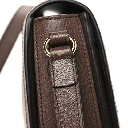 Gucci GG Supreme Monogram Web Small Ophidia Flap Messenger Bag Brown 11 of 11
