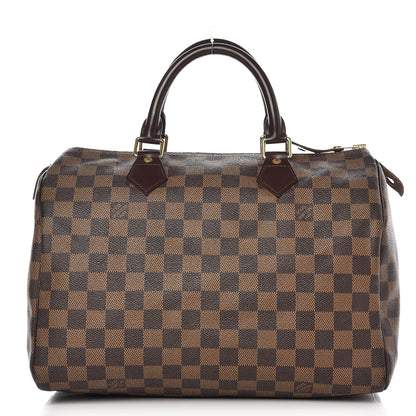 Louis Vuitton Damier Ebene Speedy 30 1 of 11
