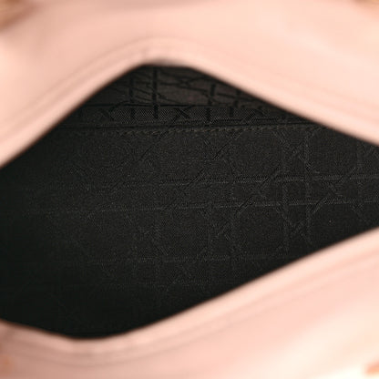 Christian Dior Lambskin Cannage Medium Lady Dior Light Pink 5 of 13