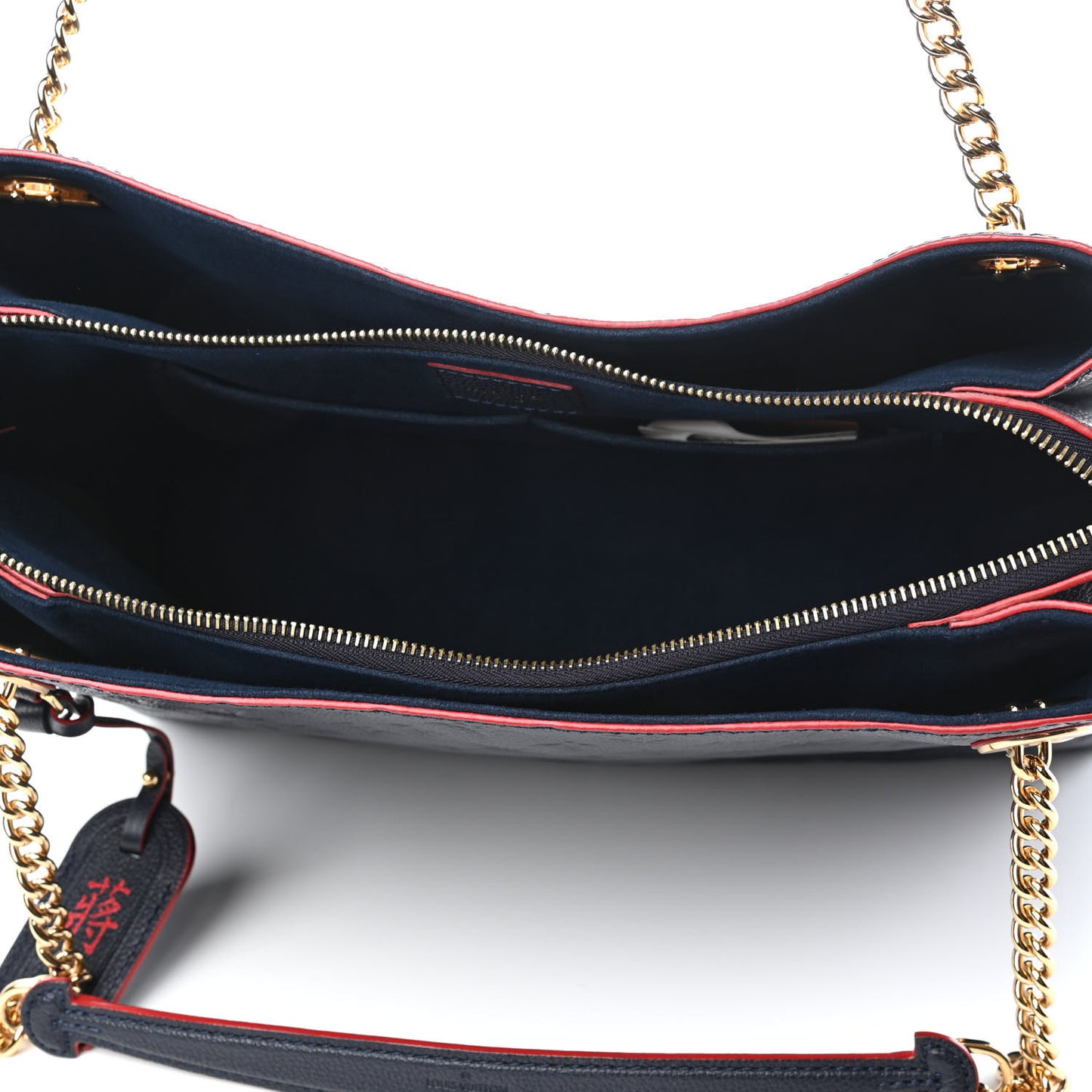 Empreinte Surene MM Marine Rouge