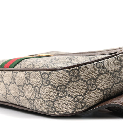 Gucci Soft GG Supreme Monogram Medium Ophidia Belt Bag Dark Brown 8 of 8