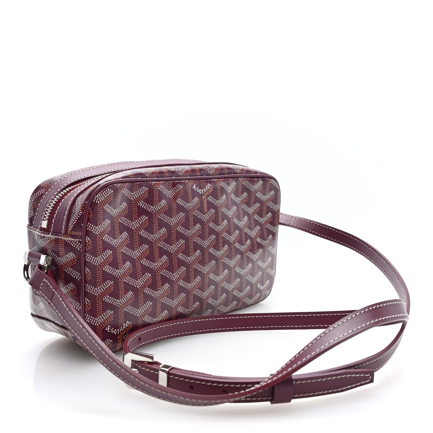 Goyardine Coeur Sac Cap Vert Burgundy