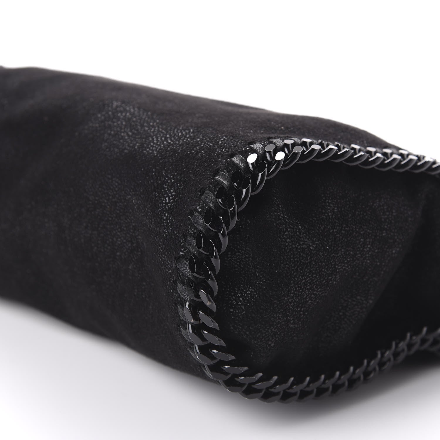 Stella McCartney Shaggy Deer Mini Falabella Tote Black 7 of 10