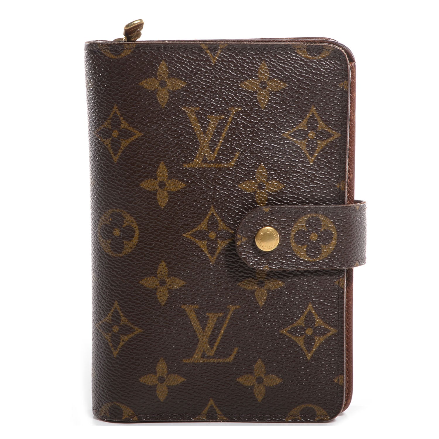 Louis Vuitton Monogram Porte Papier Zippe Wallet 1 of 7