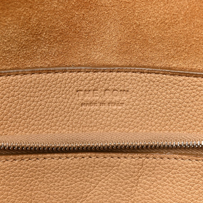 The Row Grained Calfskin Top Handle 14 Bag Tan 6 of 13