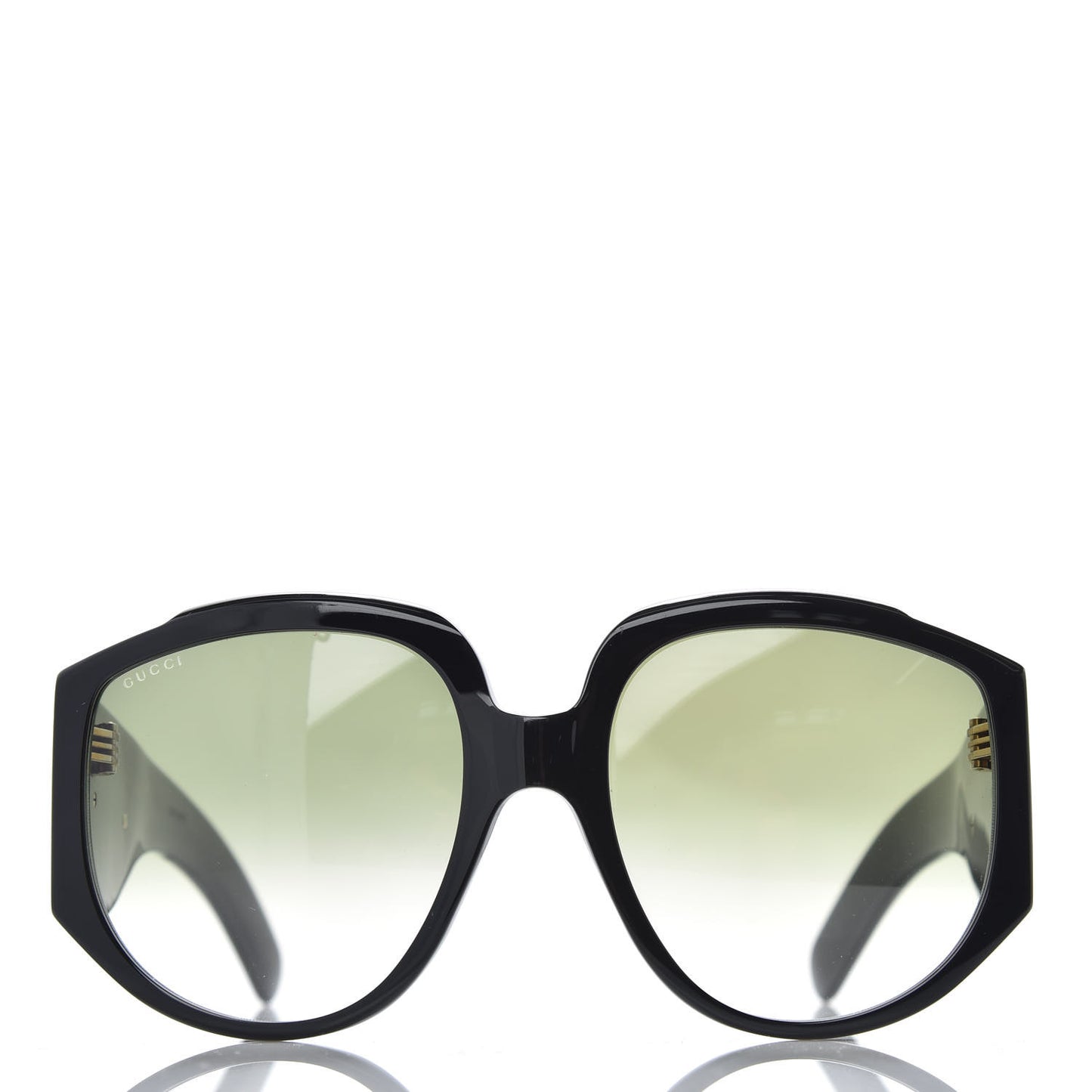 Acetate Oversized Interlocking GG0151S Sunglasses Black