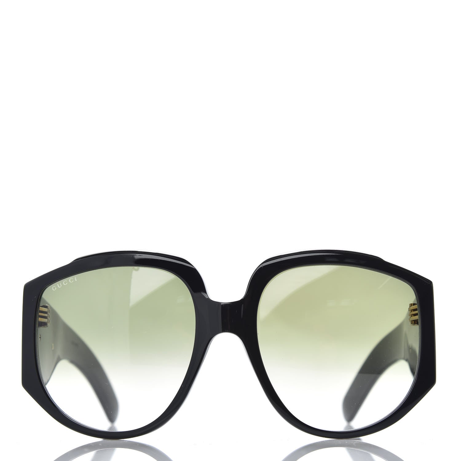 Gucci Acetate Oversized Interlocking GG0151S Sunglasses Black 2 of 7