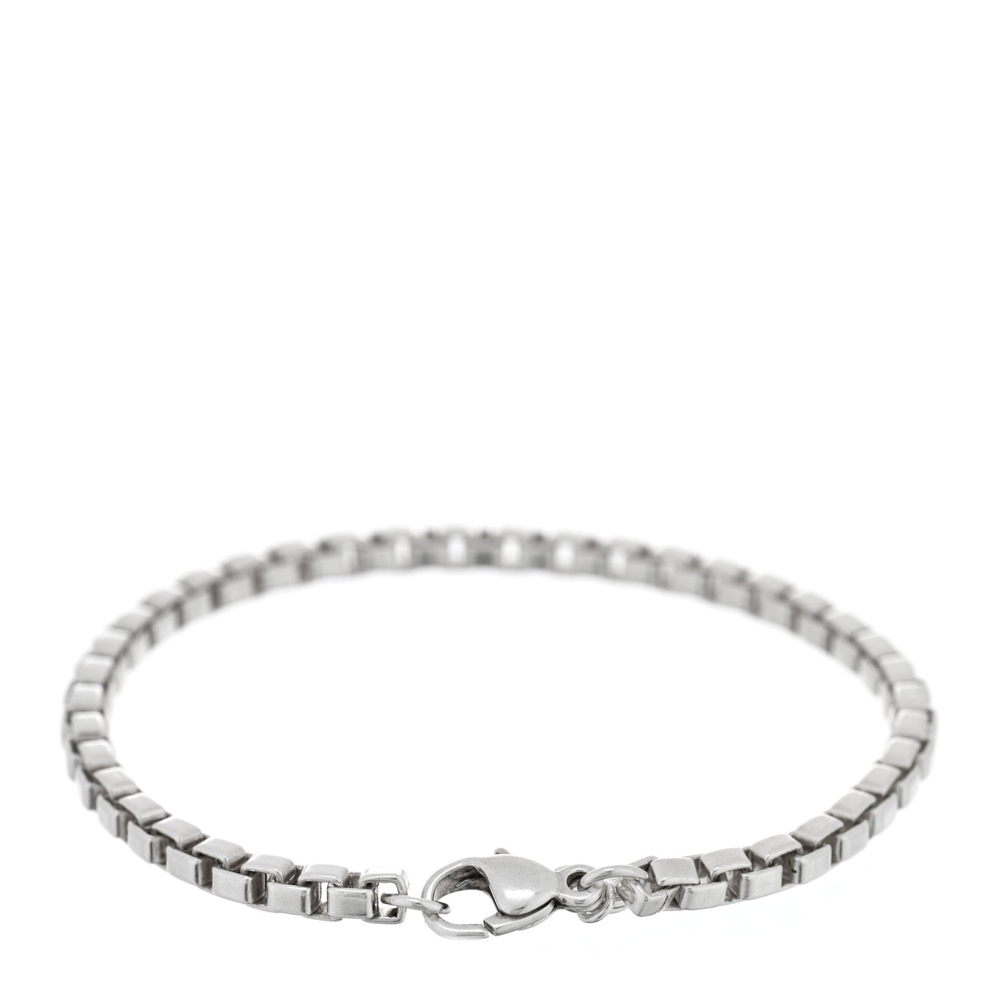 Sterling Silver 4mm Venetian Link Bracelet
