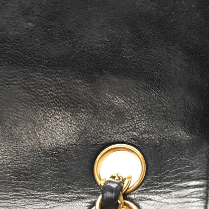 Chanel Lambskin Quilted Small Single Flap Black 12 of 13