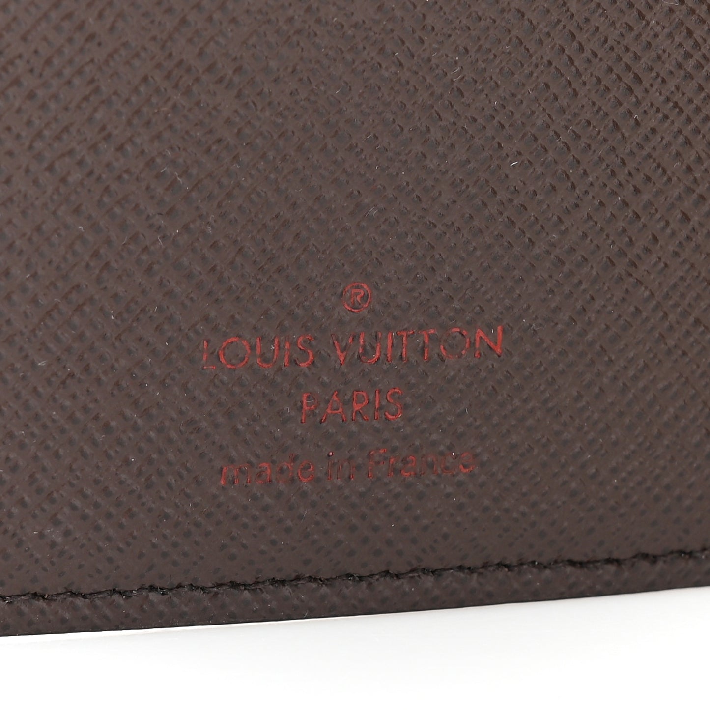 Damier Ebene Medium Ring Agenda Cover