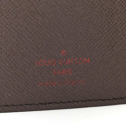 Louis Vuitton Damier Ebene Medium Ring Agenda Cover 7 of 11