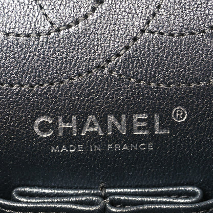 Chanel Metallic Aged Calfskin Quilted 2.55 Reissue 225 Flap Silver 6 of 10