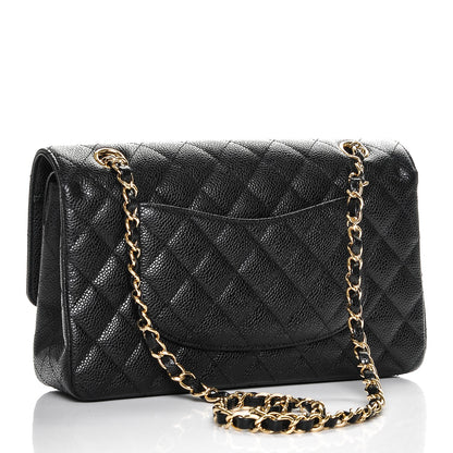 Chanel Caviar Quilted Medium Double Flap Black 3 of 7