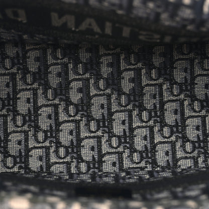 Christian Dior Oblique Medium Book Tote Blue Multicolor 5 of 14