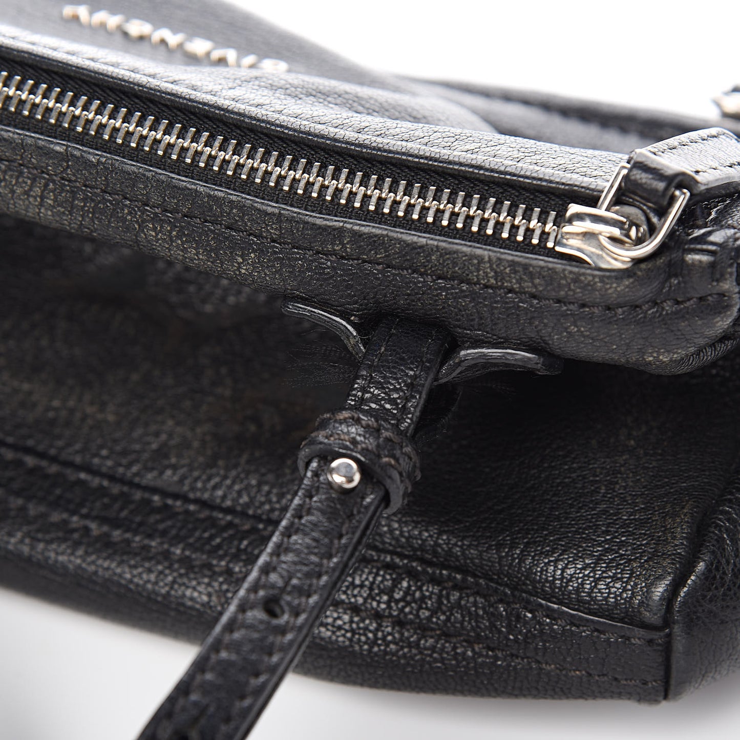 Sugar Goatskin Mini Pandora Black