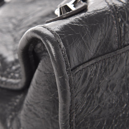 Balenciaga Agneau Classic Silver Hardware City Gris Fossile Anthracite 9 of 12