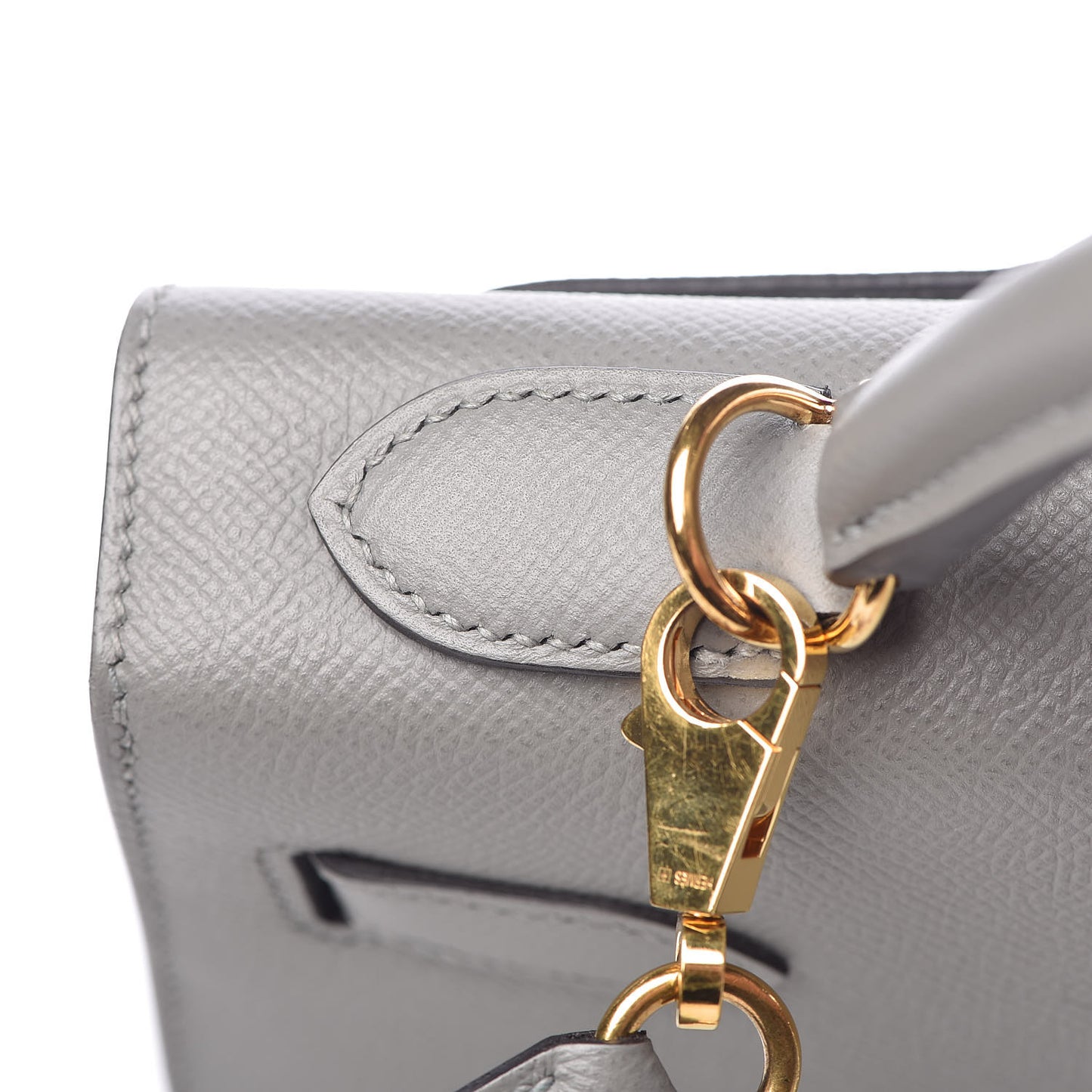 Epsom Kelly Sellier 32 Gris Mouette