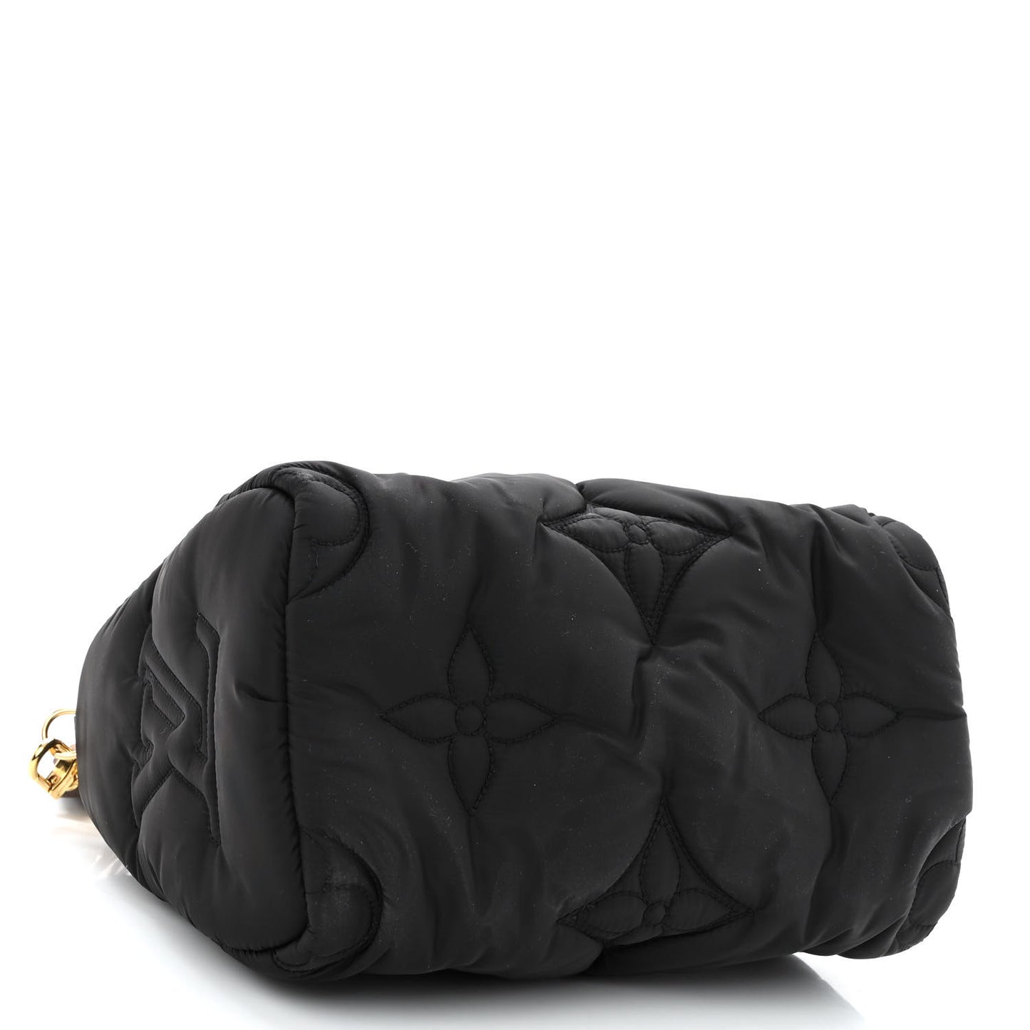 LOUIS VUITTON Econyl Mini Monogram Pillow Speedy Bandouliere 25 Black