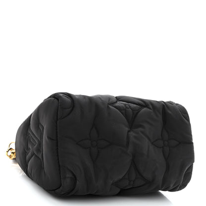 Louis Vuitton LOUIS VUITTON Econyl Mini Monogram Pillow Speedy Bandouliere 25 Black 4 of 9