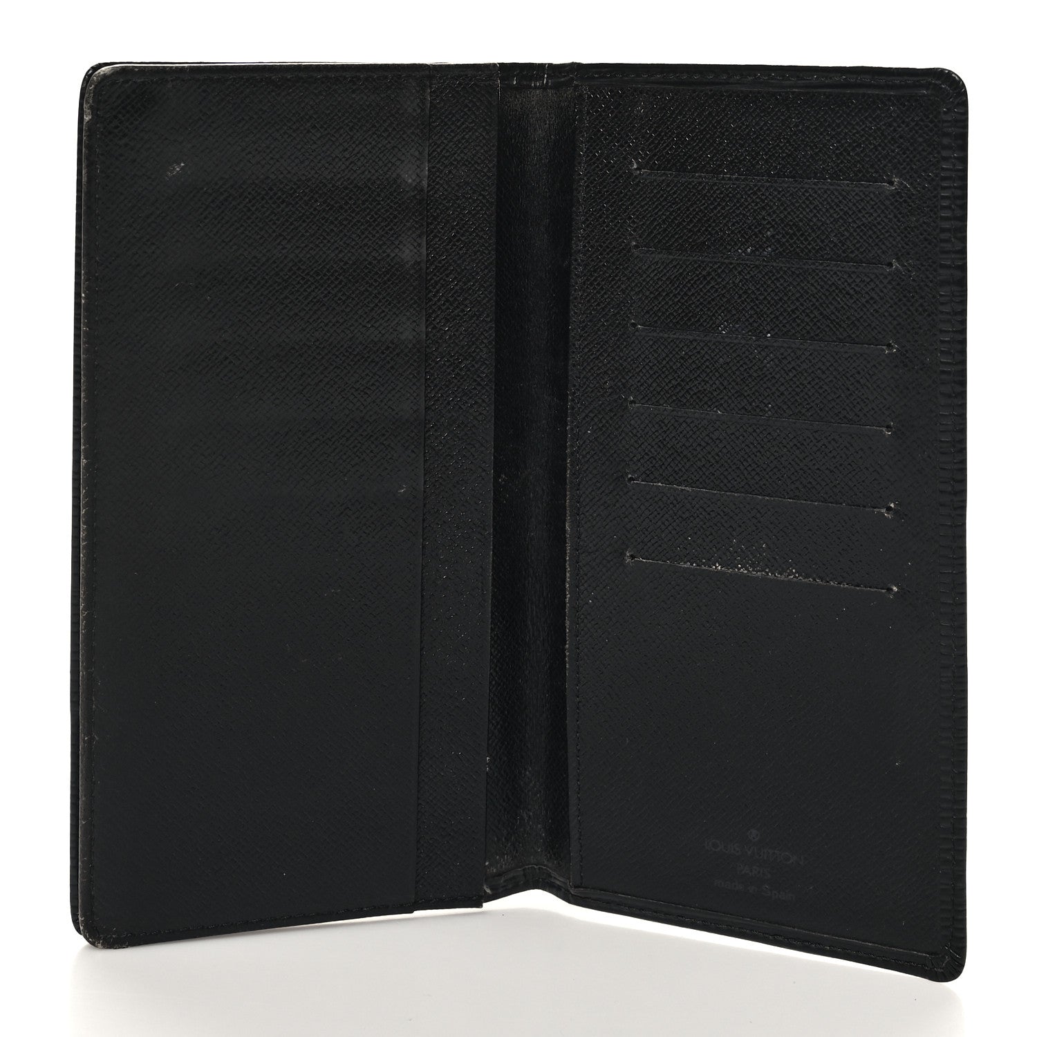 Louis Vuitton Epi Brazza Wallet Black 5 of 12