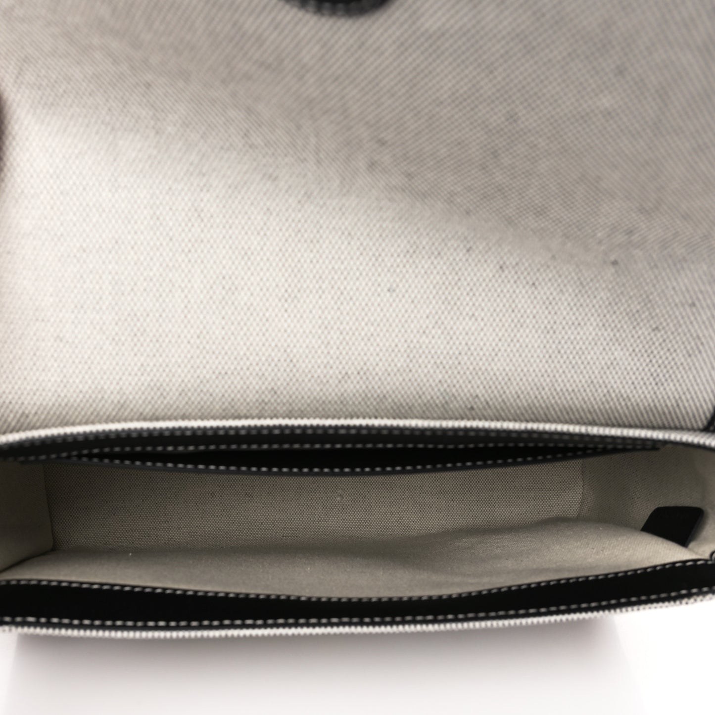 Canvas Horseferry Print Note Crossbody Bag Grey Black