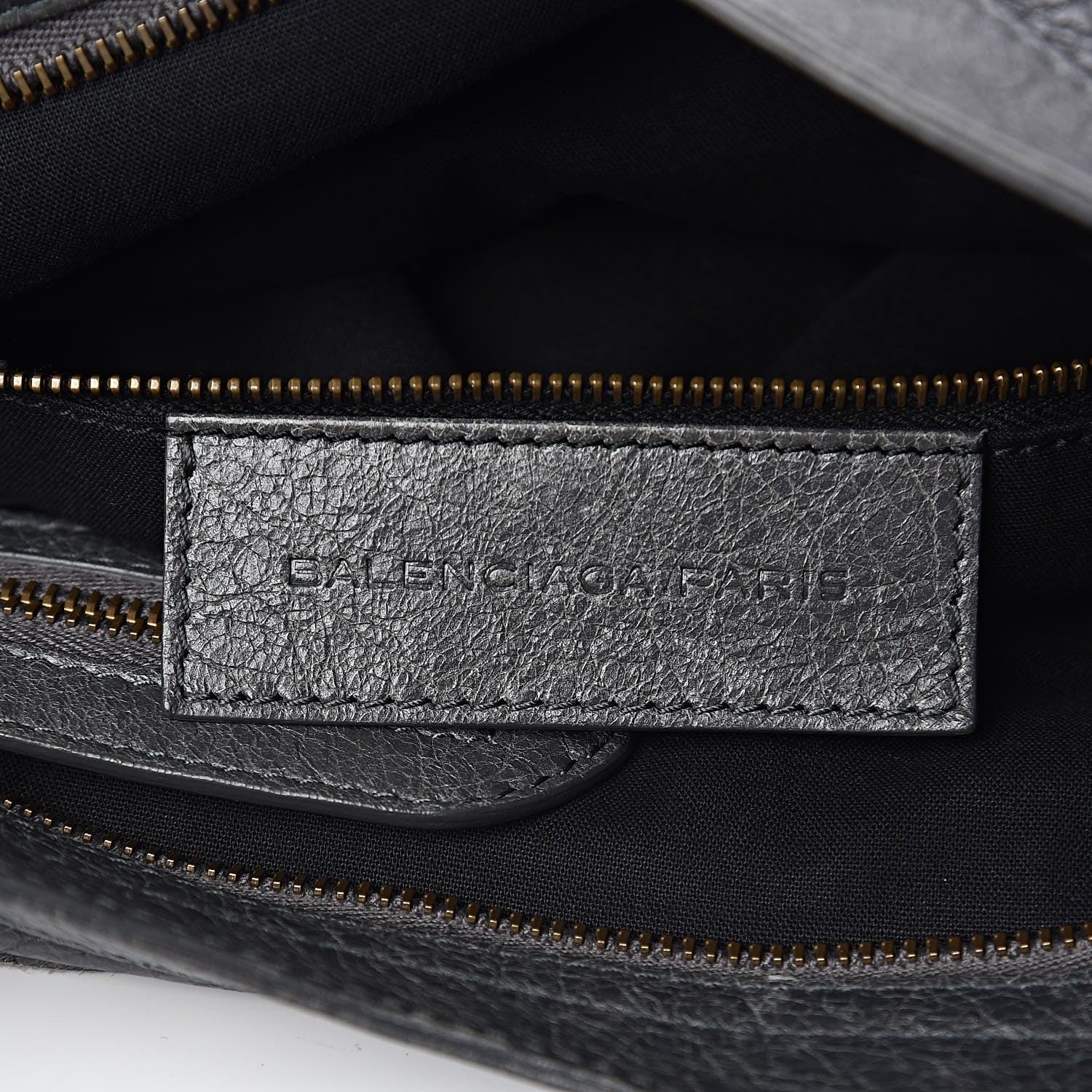 Balenciaga Agneau Classic Hardware Velo Gris Tarmac 6 of 12