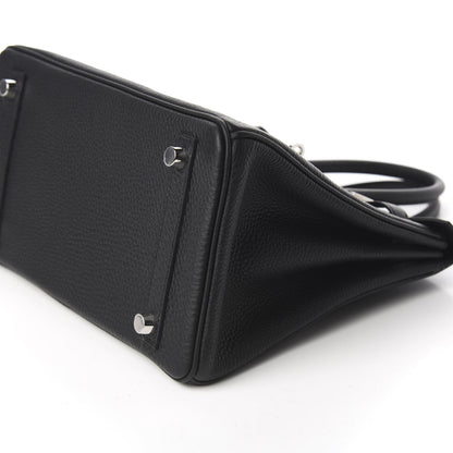 Hermes Togo Birkin 25 Black 10 of 12