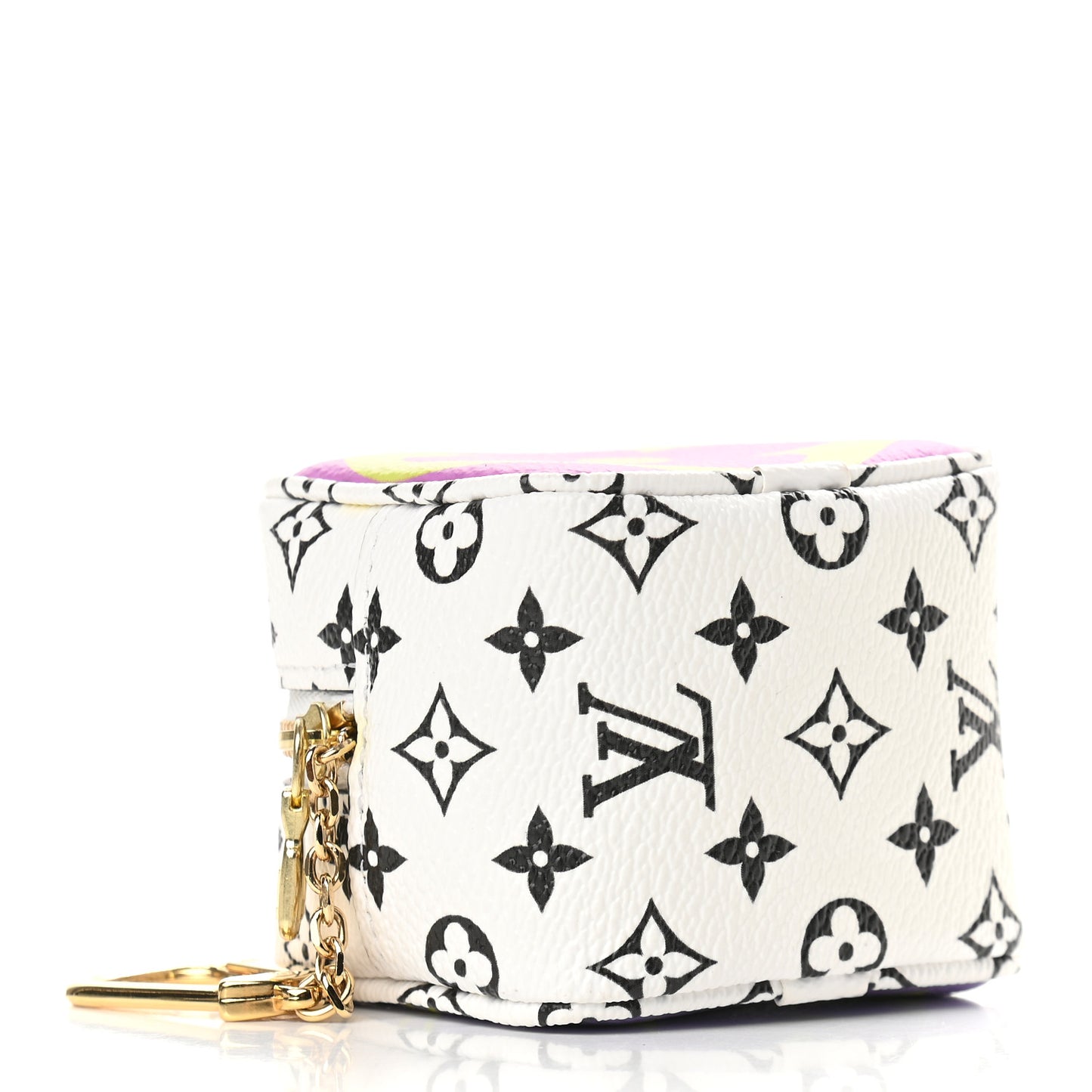 Monogram Giant Cube Coin Purse Pink