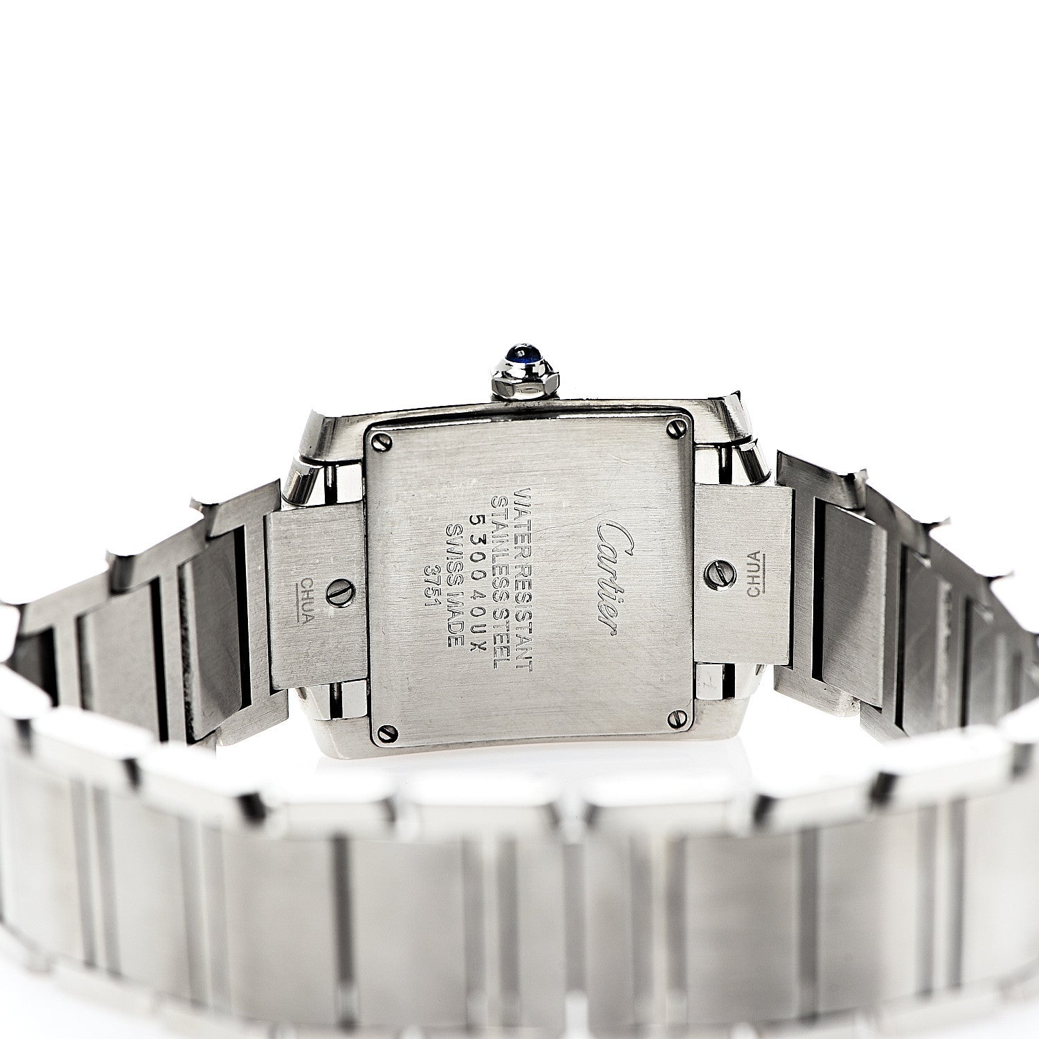 Cartier Stainless Steel 25mm Tank Francaise Quartz Watch 4 of 6