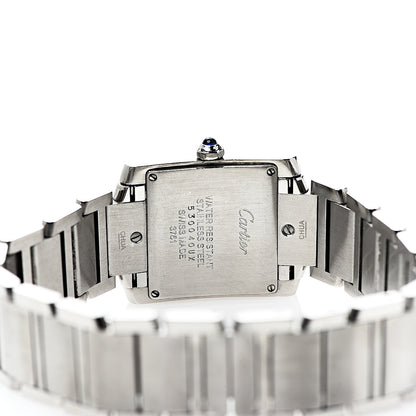 Cartier Stainless Steel 25mm Tank Francaise Quartz Watch 4 of 6