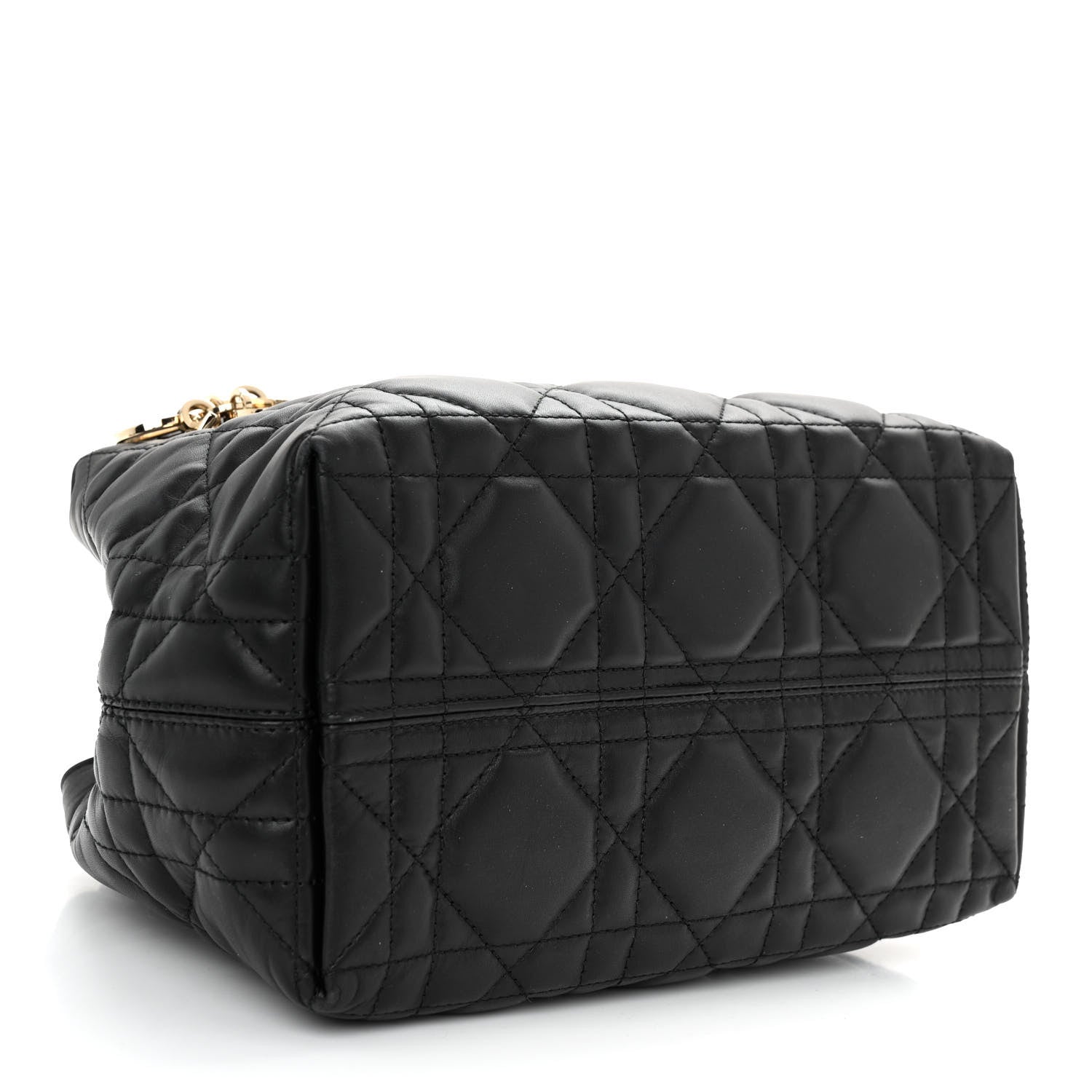 Christian Dior Calfskin Macrocannage Small Toujours Black 5 of 10