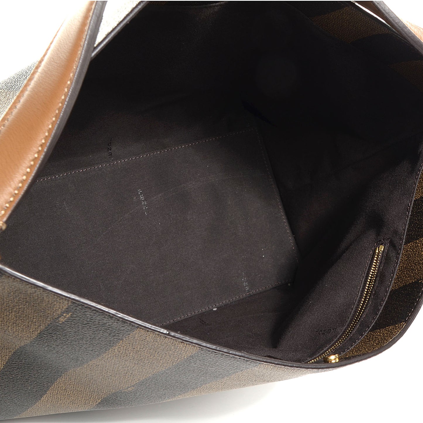 Pequin Spalmati Vitello Flamingo Hobo Bag Tobacco