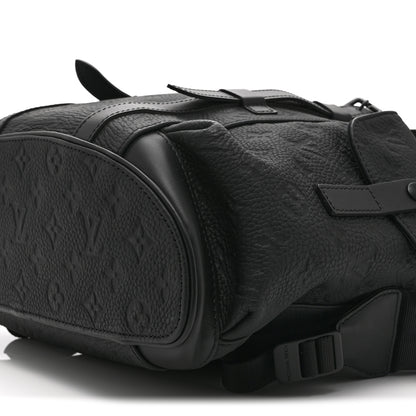Louis Vuitton Taurillon Monogram Christopher PM Backpack Black 9 of 9