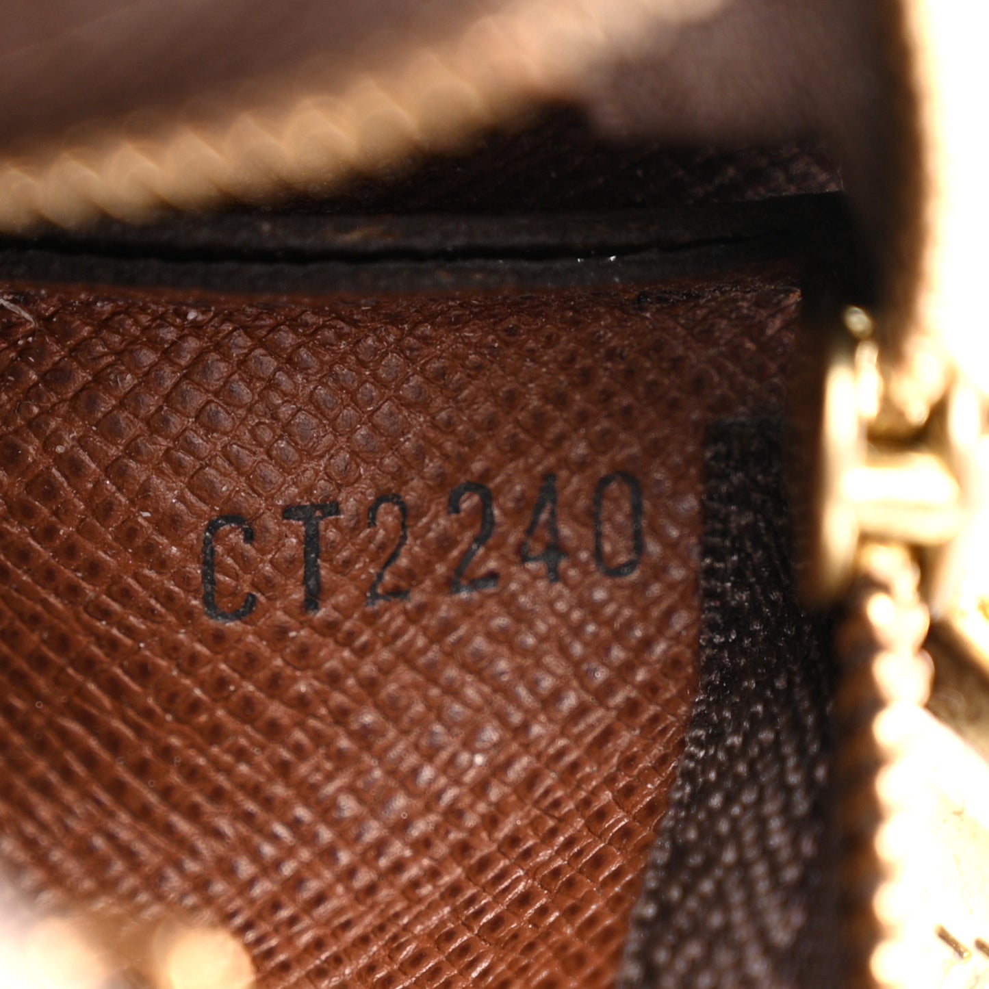 Monogram Key Pouch